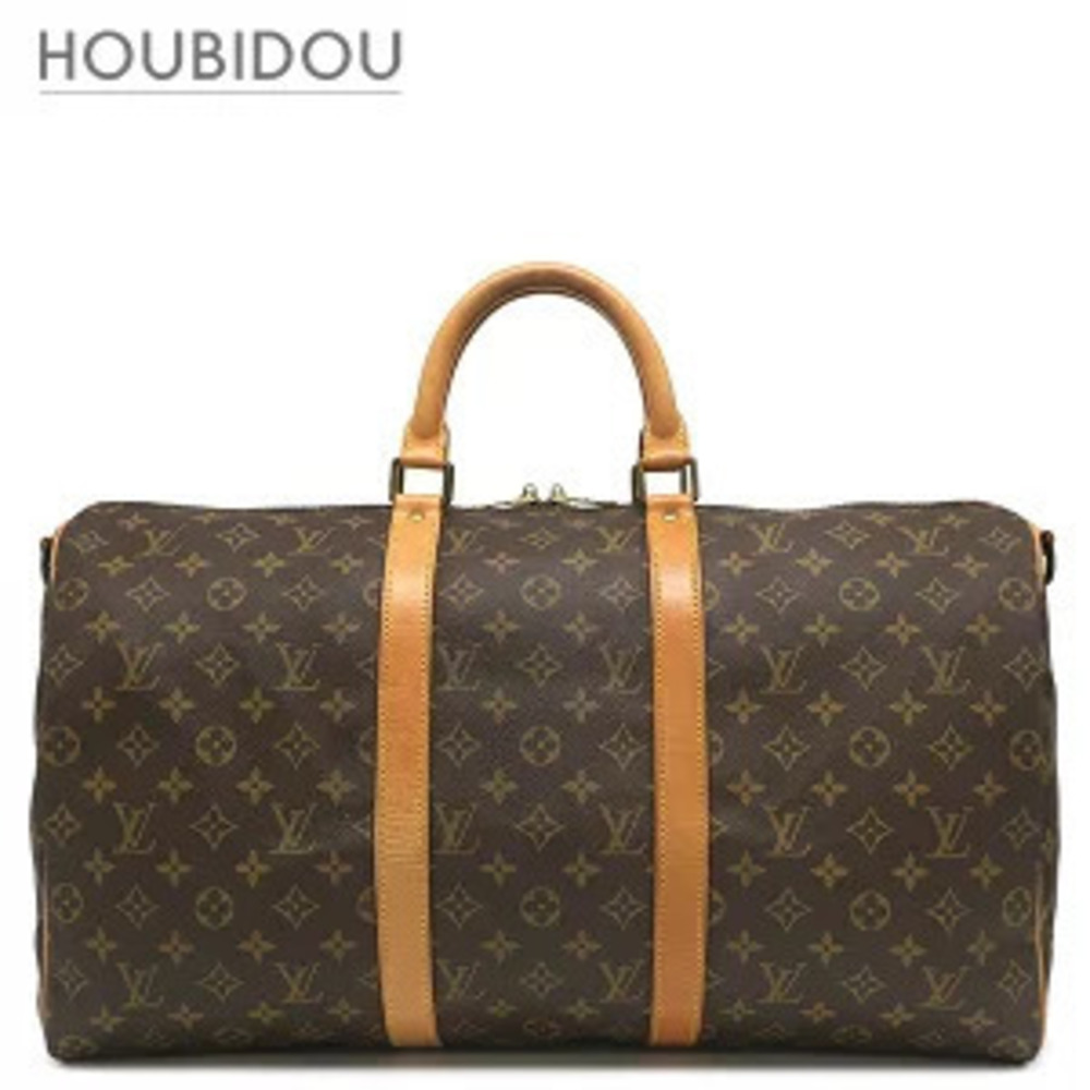 Louis Vuitton Keepall Bandouliere Boston Bag Monogram Canvas Accessories